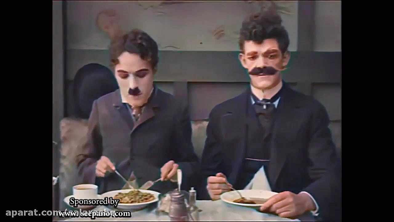 چارلی چاپلین جدید پردازشی رنگی...