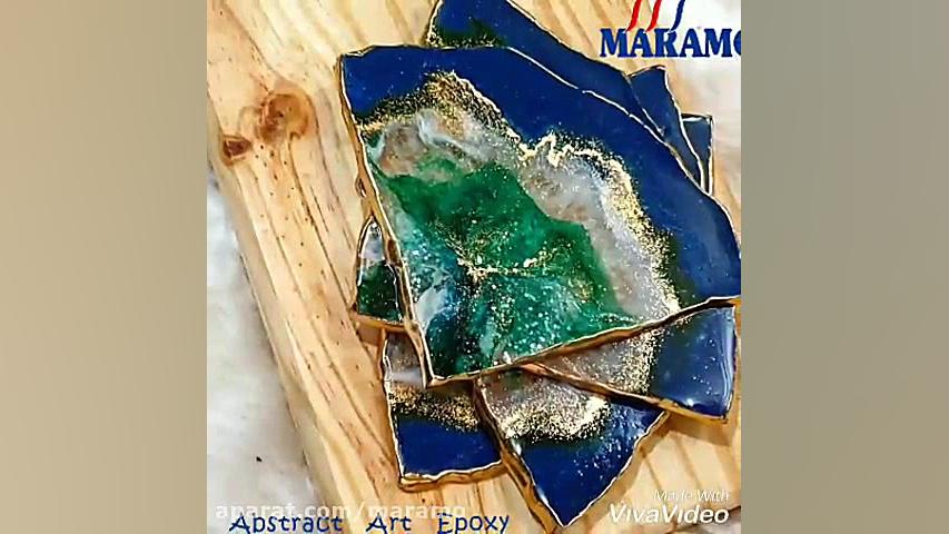 رزین اپوکسی مخصوص نقاشی های آب...