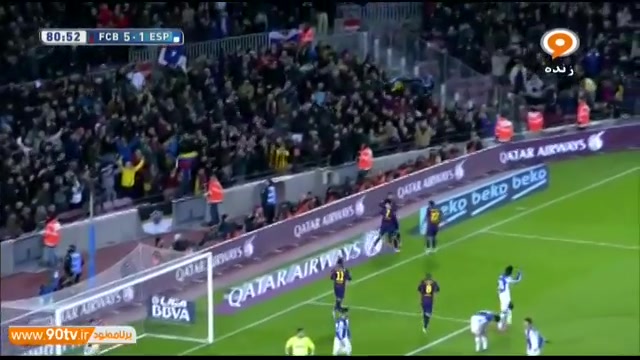 خلاصه بازی: بارسلونا ۵ ۱ اسپان...