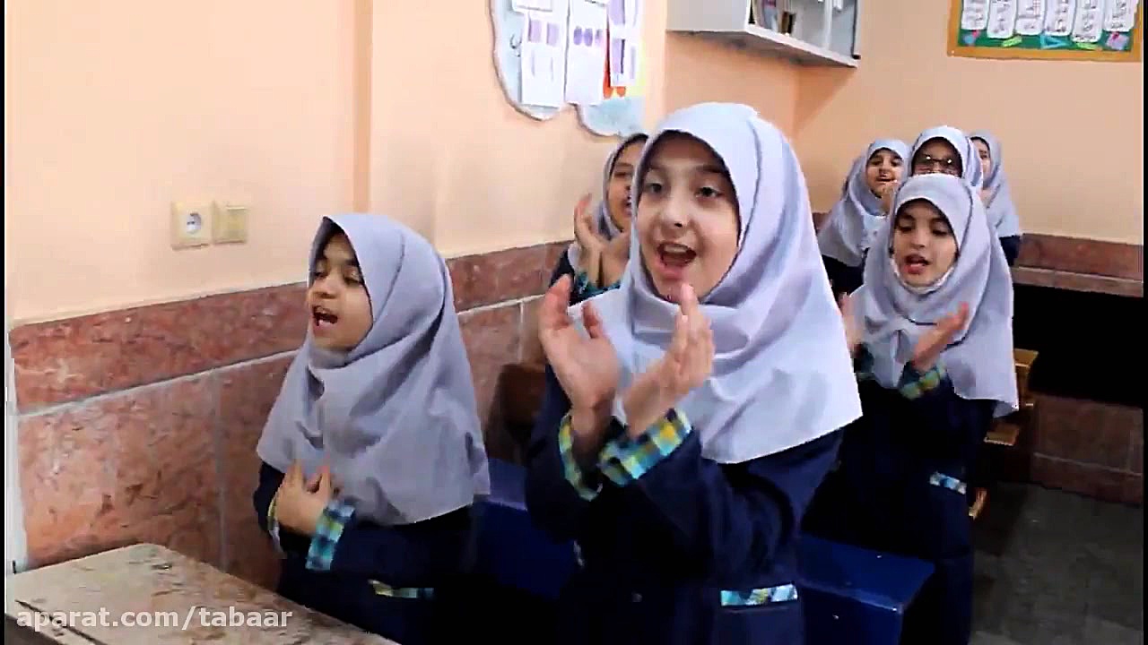 سلام زیبای دانش آموزان کلاس چه...