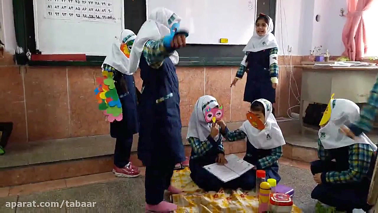 اجرای نمایش کوشا و نوشا کلاس د...