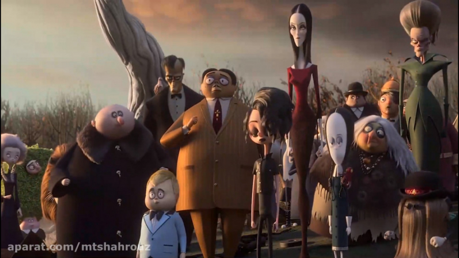 دوبله فارسی انیمیشن خانواده آدامز The Addams Family 2019 زمان5124ثانیه