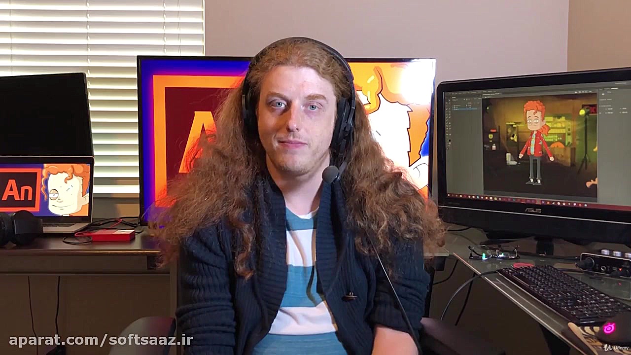 آموزش طراحی کاراکتر های کارتون...