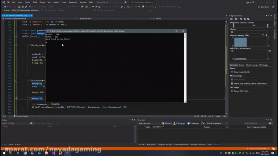 آموزش ساخت هک برای بازی ها (پا...