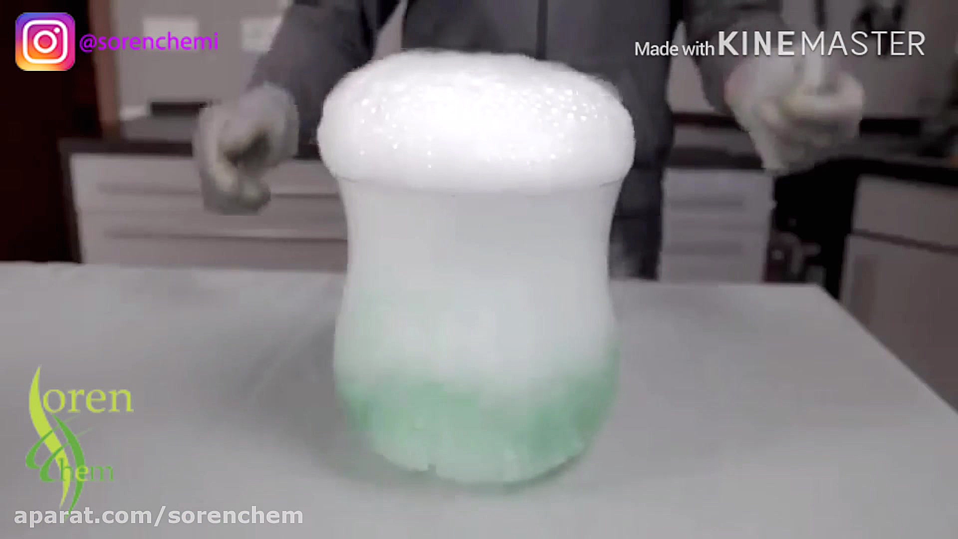 آزمایش علمی مواد شوینده