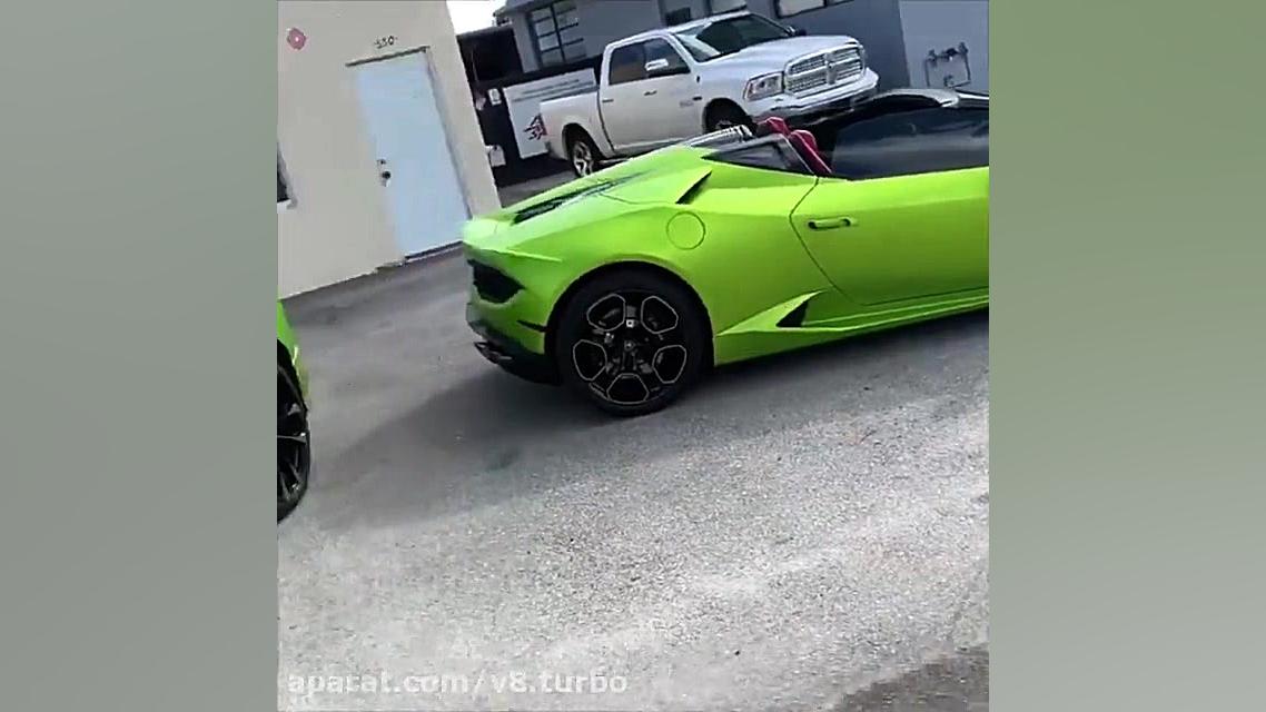 لامبورگینی اوروس در کنار لامبو...