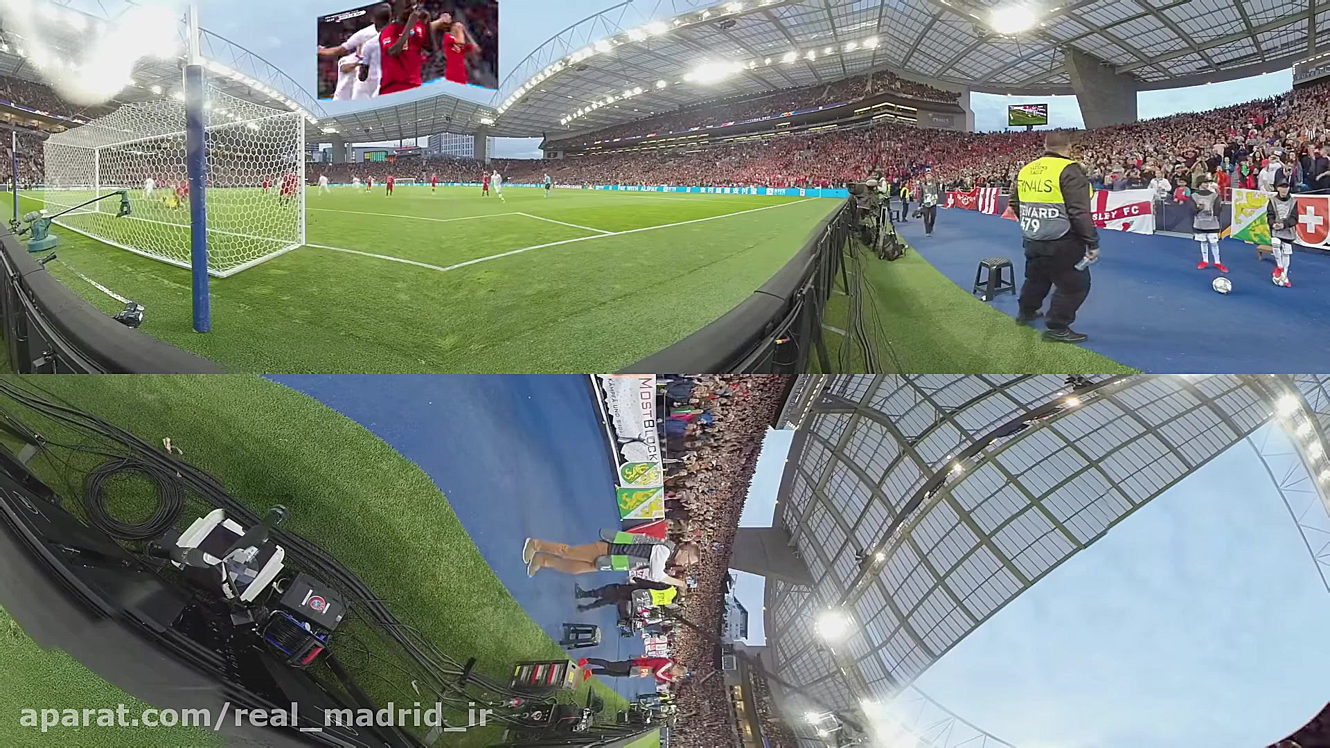 هتریک کریستیانو رونالدو مقابل...