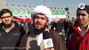 حماسه مردم تهران در یوم الله ۹...