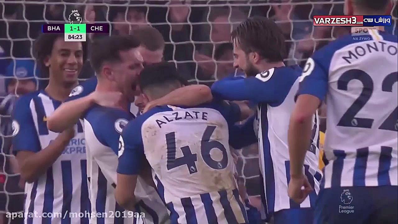 سوپرگل جهانبخش به چلسی قیچی بر...