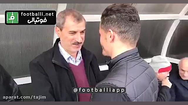 حضور وریا غفوری در تمرین تیم م...