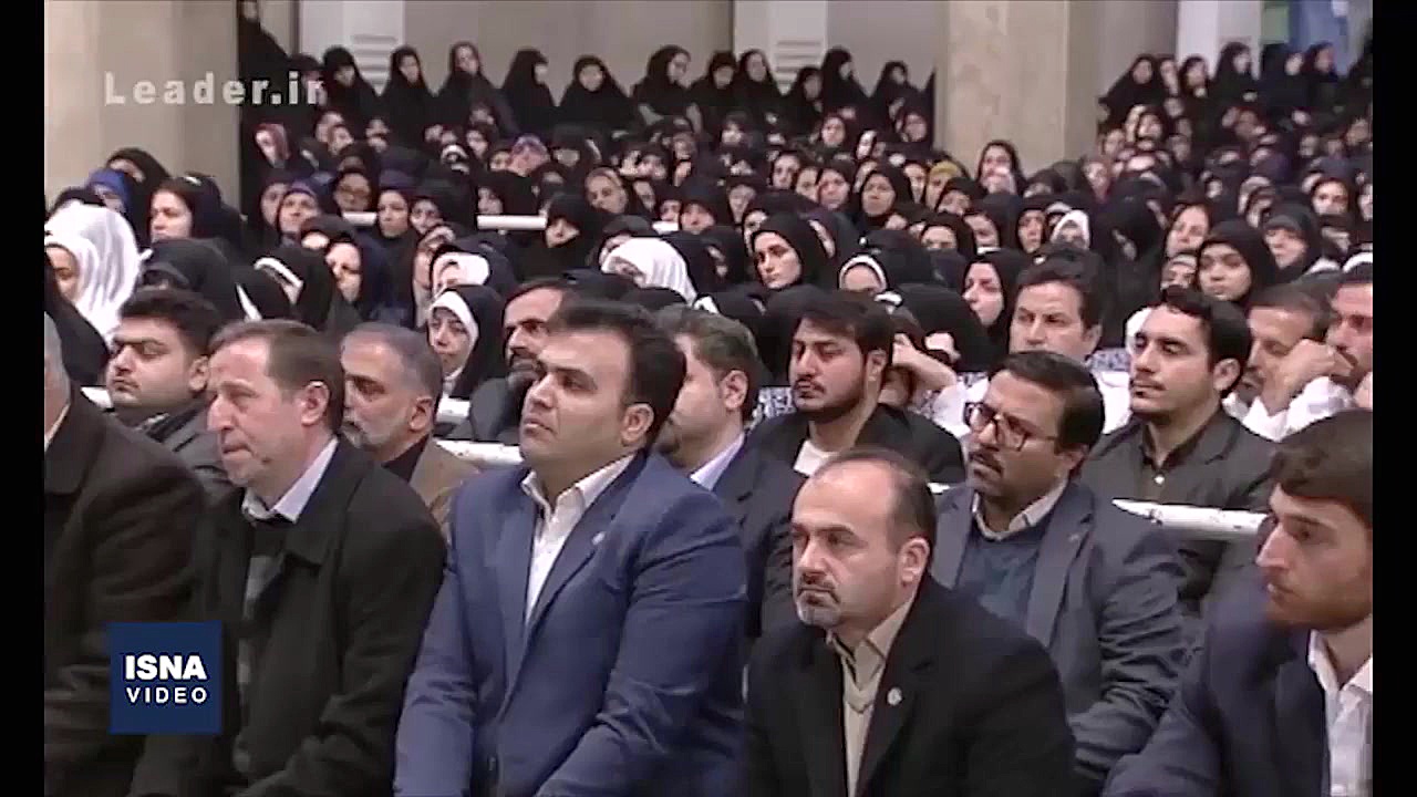 سخنان رهبر انقلاب در جمع پرستا...