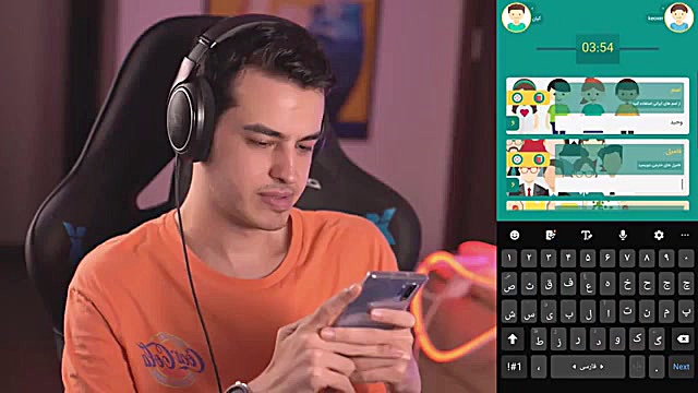 بازی اسم فامیل با اریو کئوکسر...