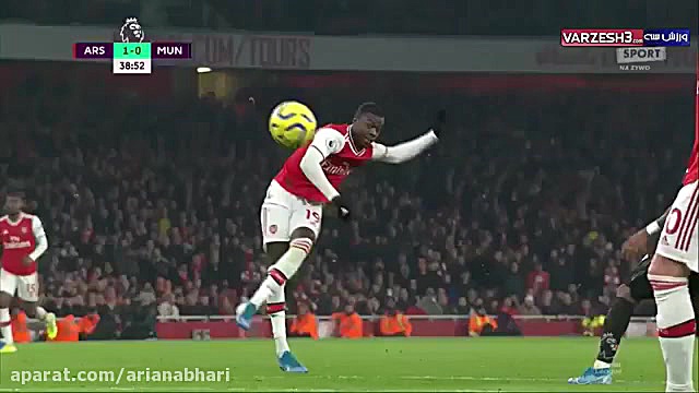 خلاصه بازی آرسنال  منچستریونای...