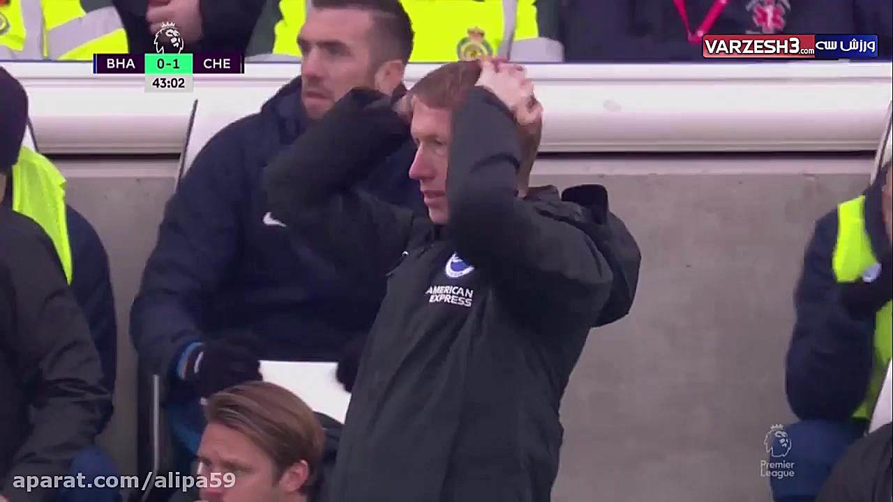 خلاصه بازی برایتون 1 1 چلسی و...