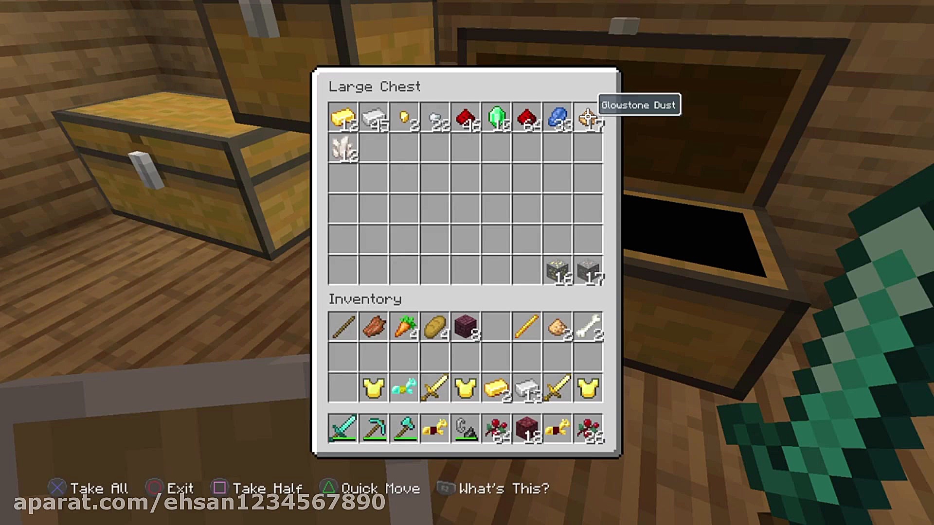 گیم پلی از بازی ماین کرافت سرو...