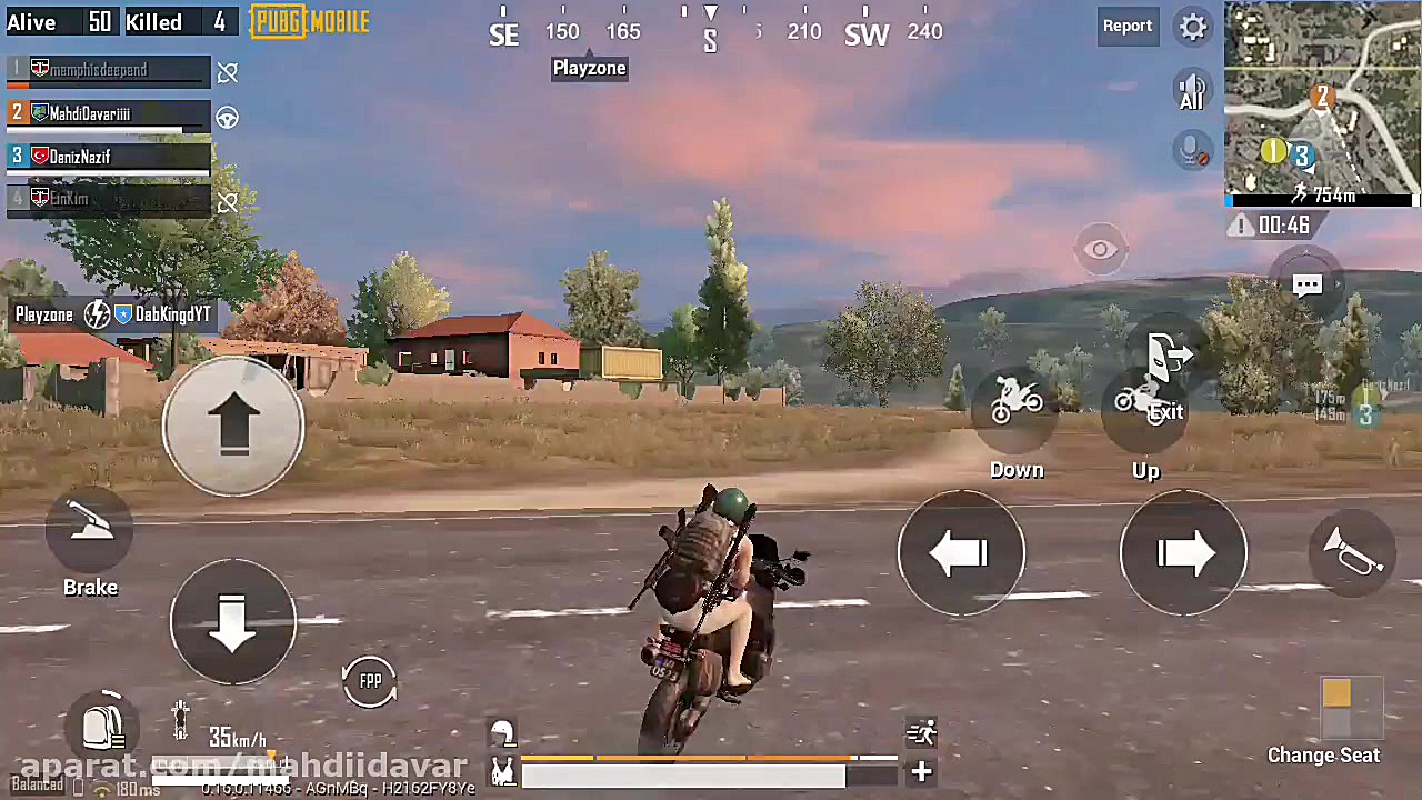 پابجی موبایل pubg mobile با مه...