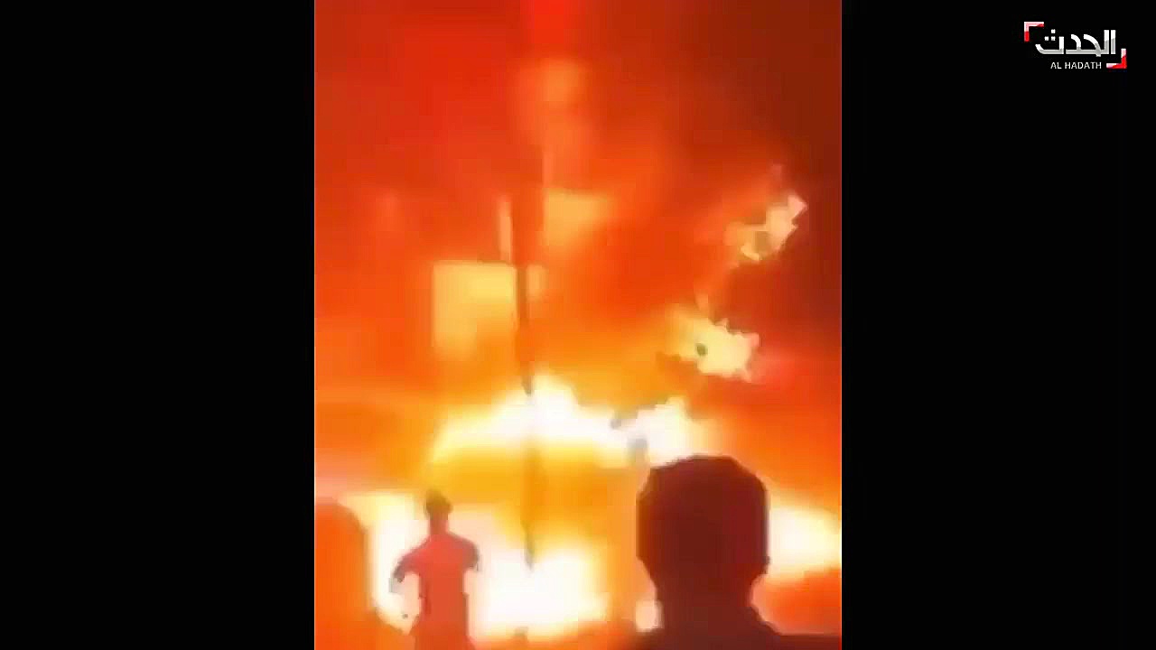 لحظه شهادت سردار قاسم سلیمانی...