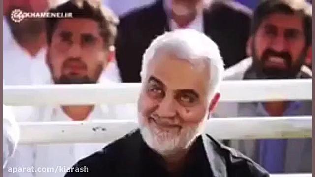 سردارسلیمانی به دوستان شهیدش پ...