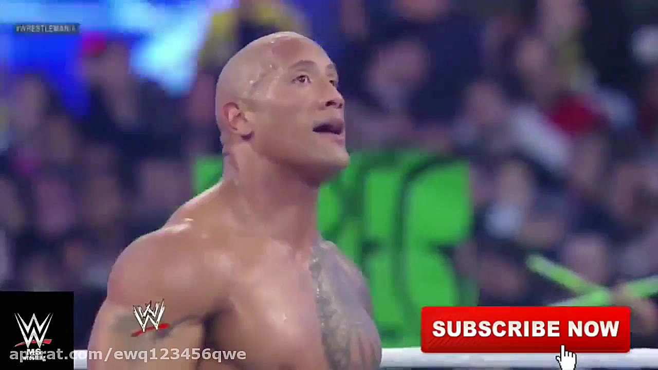 جان سینا علیه راک