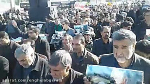 راهپیمایی مردم بیرجند در محکوم...