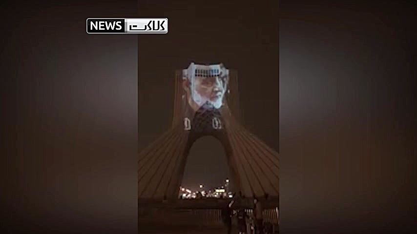 پخش تصاویر شهید سردار سلیمانی...