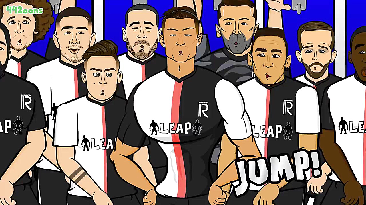 کارتون بامزه پرواز رونالدو مقا...