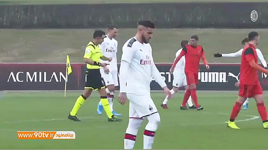 اولین گل زلاتان برای میلان در...