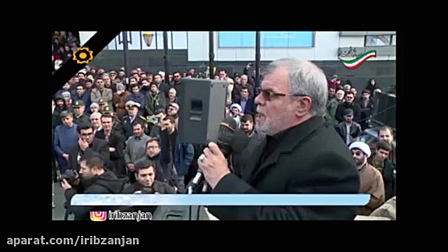 راهپیمایی مردم ولایت مدار زنجا...