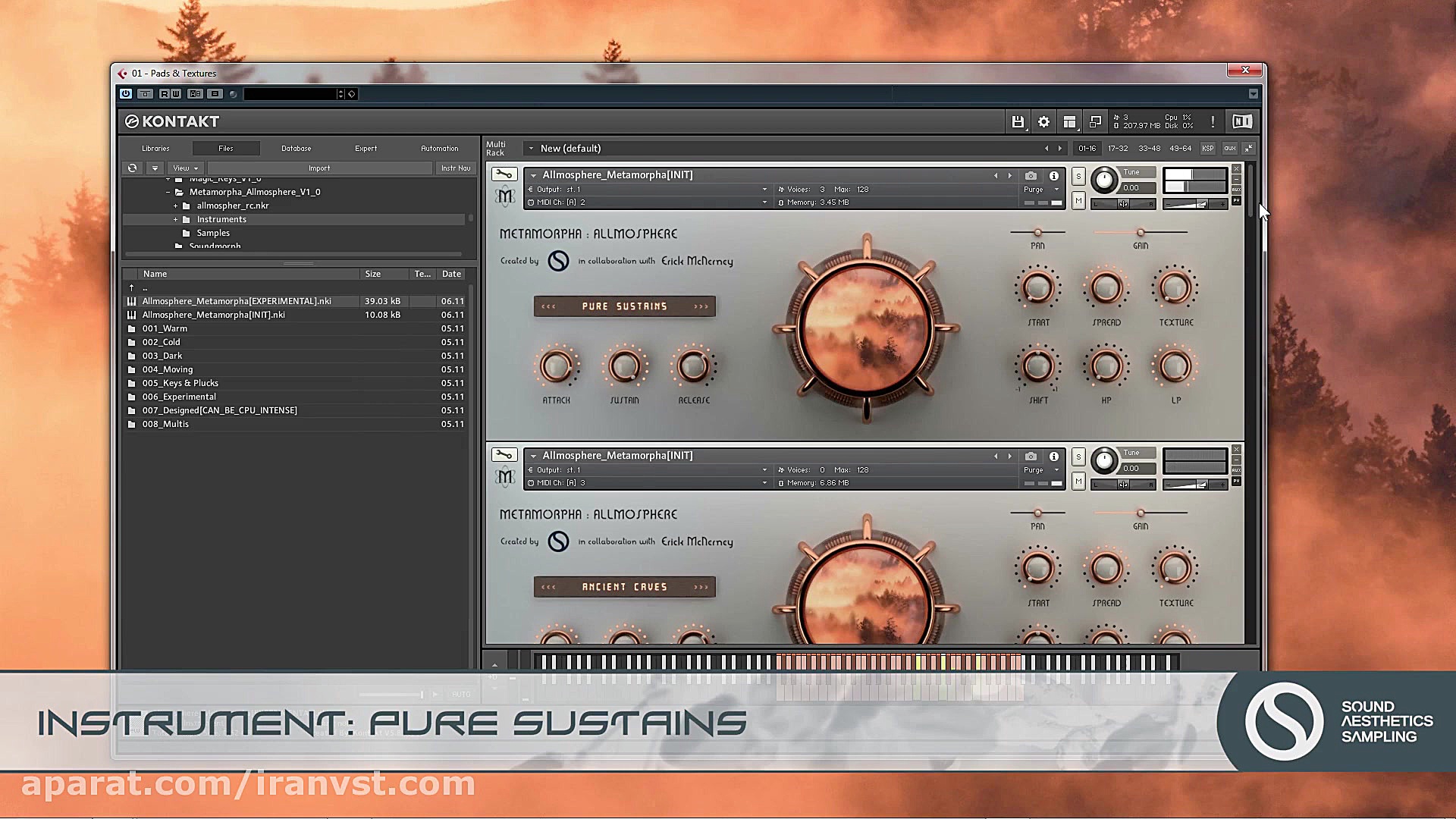 Allmosphere Raw Pad Instrument...