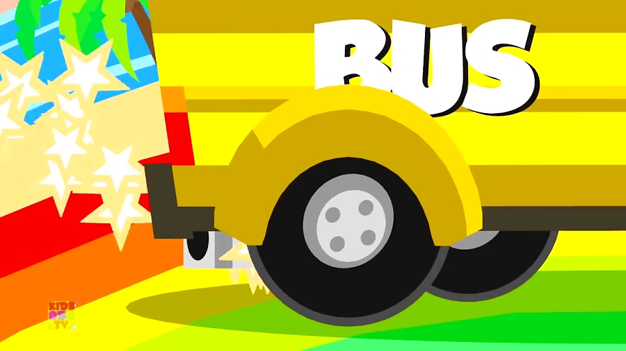 انیمیشن کودکانه آموزش زبان انگلیسی Wheels On The Bus