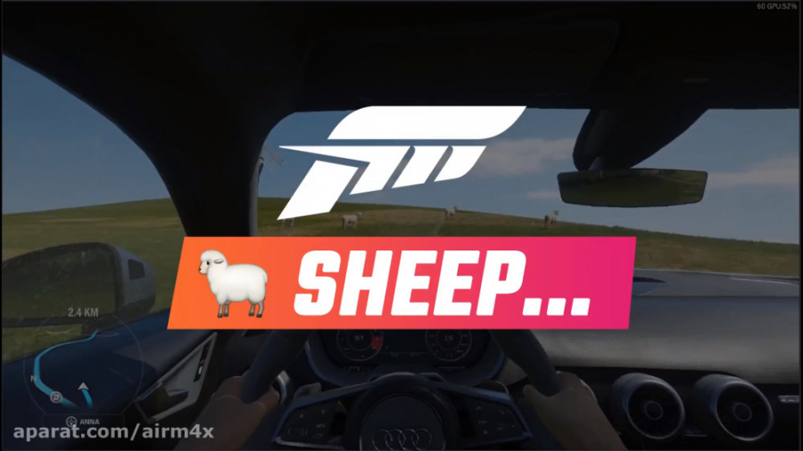 شکار گوسفندها در فورزا :)  گیم...