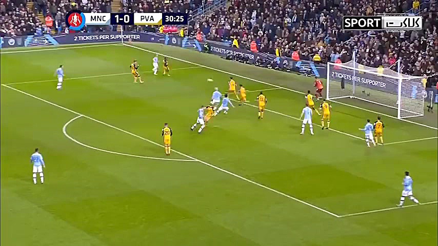 خلاصه بازی منچسترسیتی 4 1 پورت...