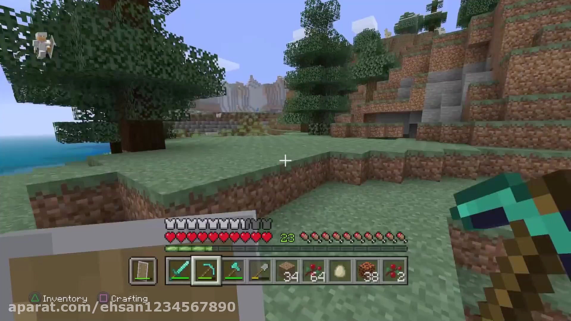 گیم پلی از بازی ماین کرافت سرو...