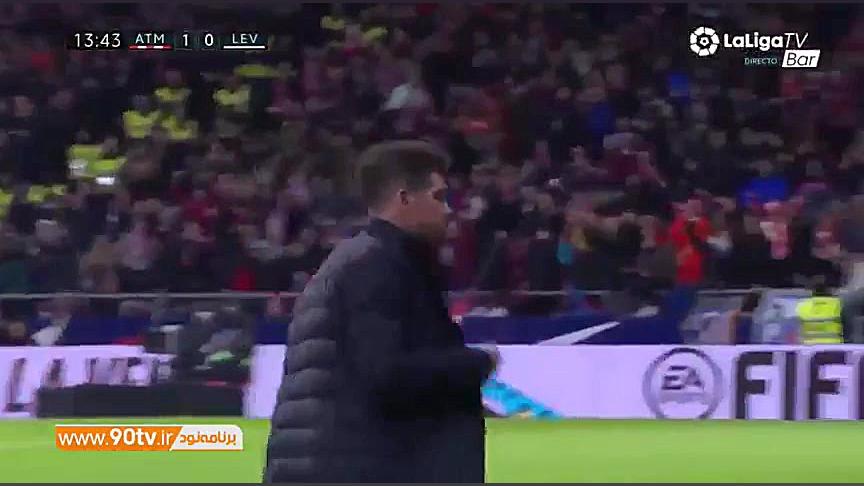 خلاصه لالیگا: اتلتیکومادرید 2...