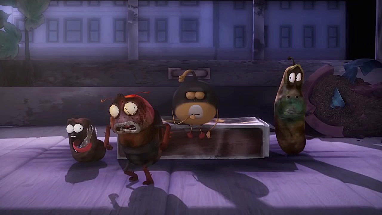 کارتون جذاب لاروا