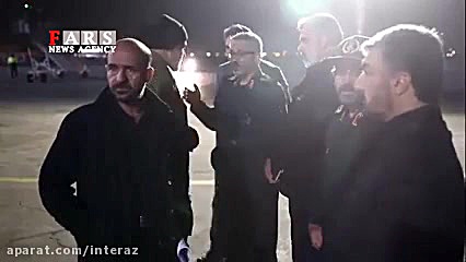 ورود پیکر سردار سپهبد &laquo;ق...