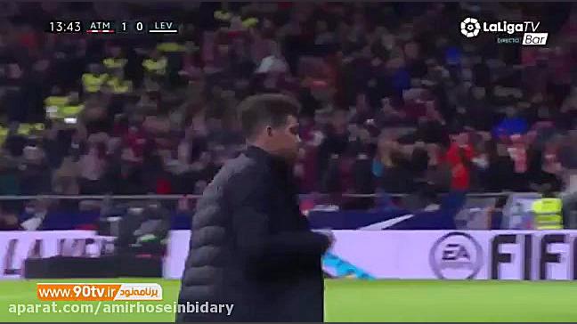 خلاصه لالیگا: اتلتیکومادرید 2...