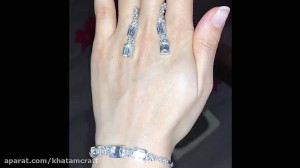 سرویس طلا و جواهر عروس ( مزین...