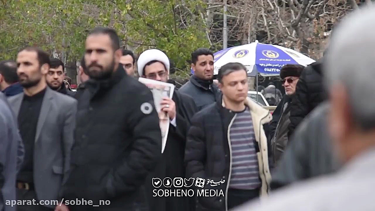 حضور پرشور مردم عزادار در میدا...