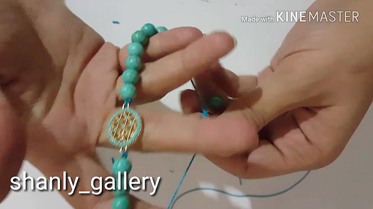 آموزش ساخت دستبند سنگ عقیق