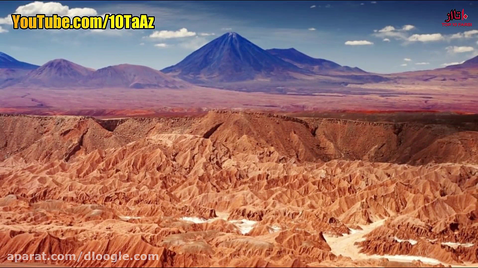 ۷ نقطه از فضا در کره زمین