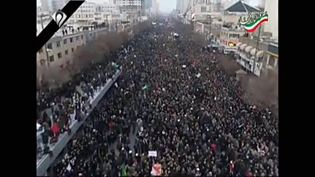 تشییع پیکر سردار شهید قاسم سلی...