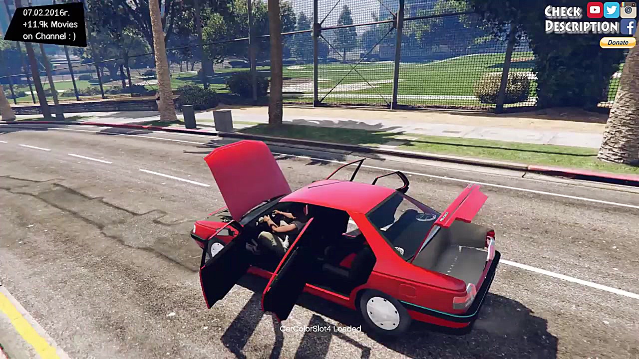 مود پژو 405 در GTA 5 شماره 9