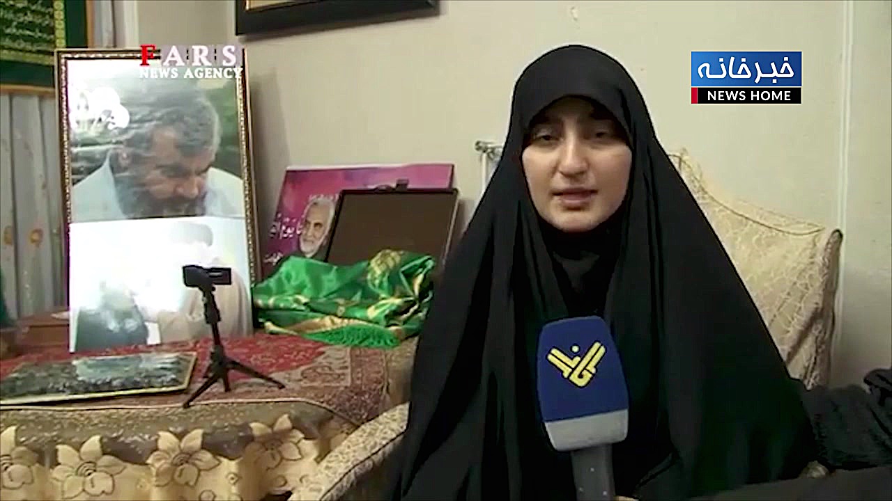 دختر حاج قاسم سلیمانی انتقام پ...