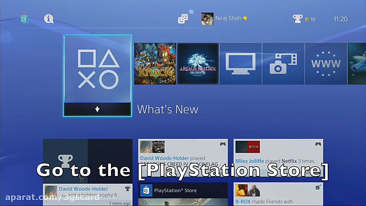 آموزش ریدیم گیفت کارت PSN ویژه...