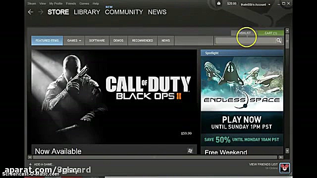 آموزش استفاده از گیفت کارت ste...