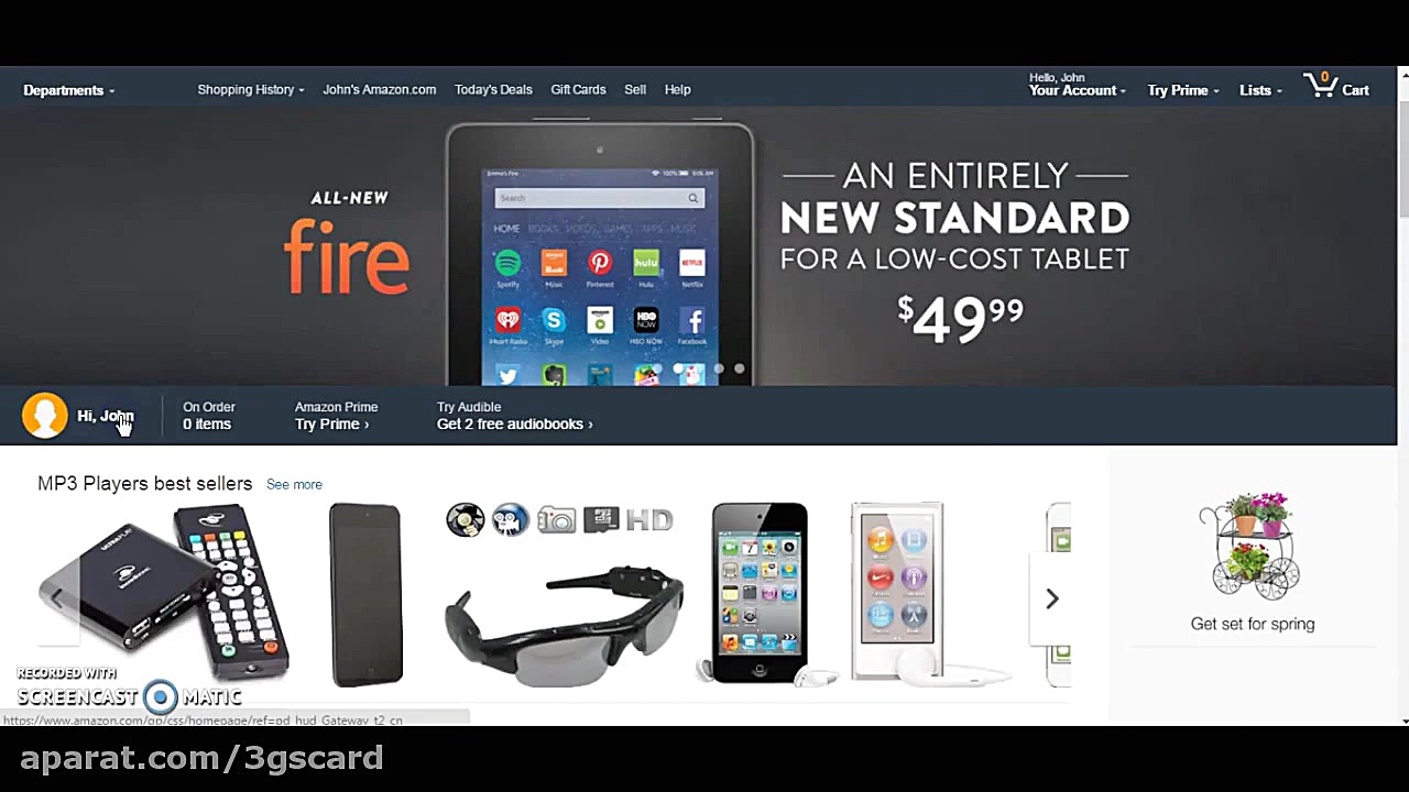 آموزش استفاده از گیفت کارت ama...