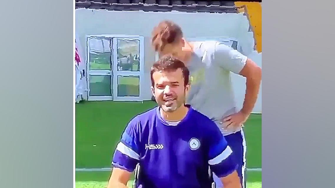 استراماچونی در چالش آب یخ