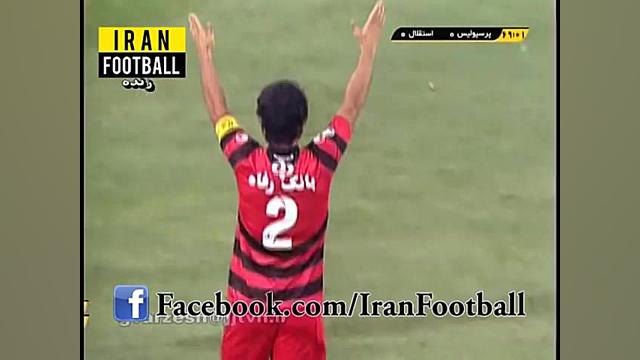 جنگ سنگ در بازی پرسپولیس و است...