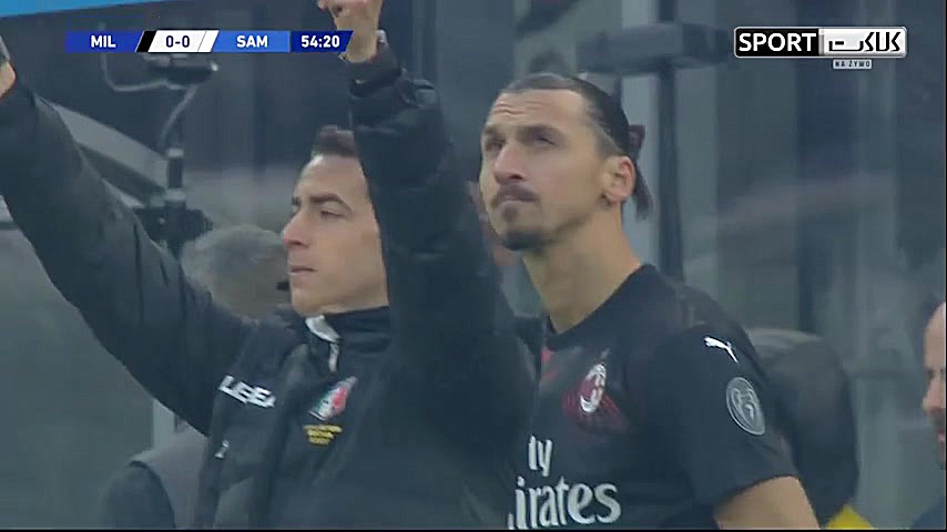 اولین بازی زلاتان پس از بازگشت...